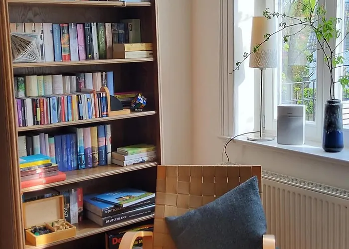 110qm Mit Balkon An Weser/glacis/city Apartament